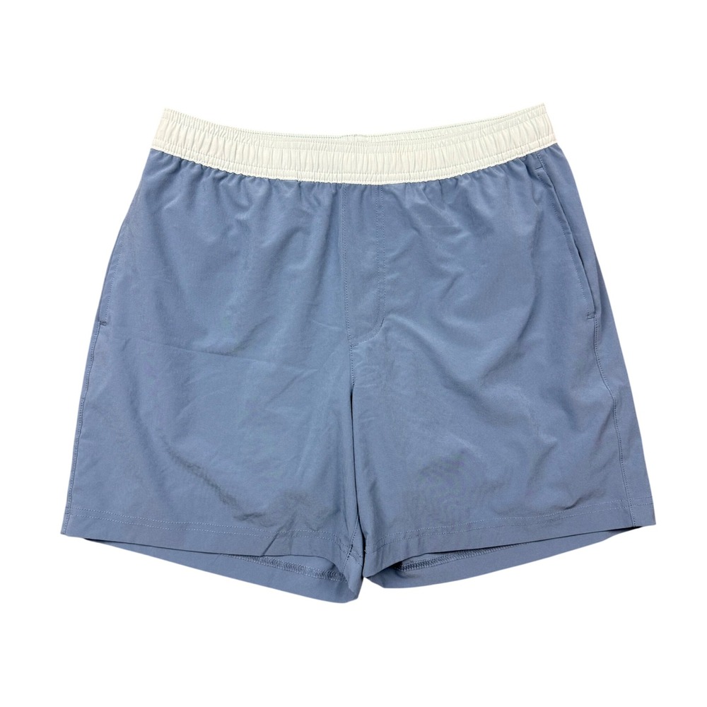 Chubbies Mens Small Ultimate Training Shorts Blue 5.5 Inseam 2 In 1 Lined